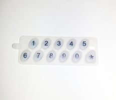 גומי לוח מקשים  אי אר אם ישן