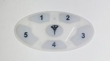 גומי לוח מקשים רב בריח ישן