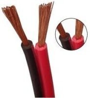 חוט כפול אדום שחור 0.75