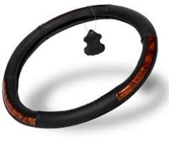 כיסוי הגה משולב מהגוני