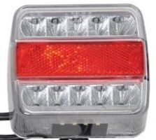 פנס לנגרר מרובע 10 לד