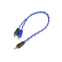 מפצל RCA ל 2 נקבות לרכב