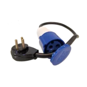 מתאם שקע סיקון לשקע קיר לרכב חשמלי