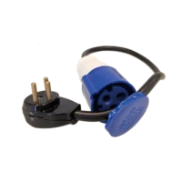 מתאם שקע סיקון לשקע קיר לרכב חשמלי