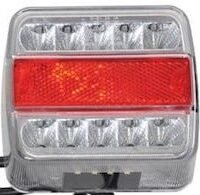 פנס אחורי לנגרר לעגלה לרכב לדים